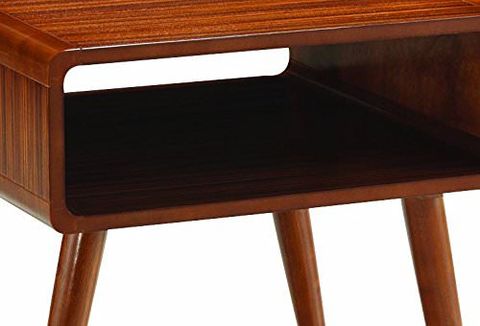 Boraam 33511 Zebra Series Alborg End Table, Rich Walnut - Gift Ideas ... for A Closer Look at the Boraam Zebra Dansk Table Set in Rich Walnut